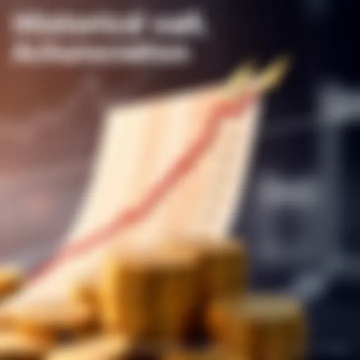 Graph showing historical trends of Kuwaiti Dinar's value