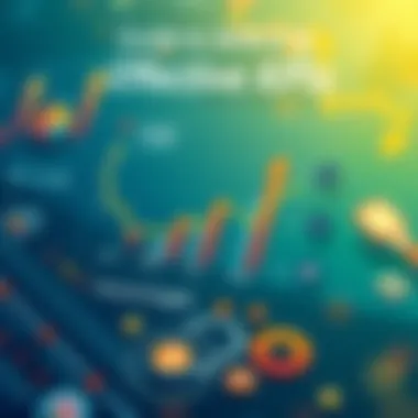 Infographic on selecting effective KPIs