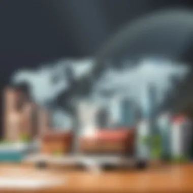 Visual representation of regulatory environments affecting taxation