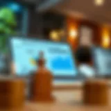 An illustration depicting a nonprofit financial analysis