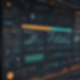Interface of free crypto mining software showcasing user dashboard