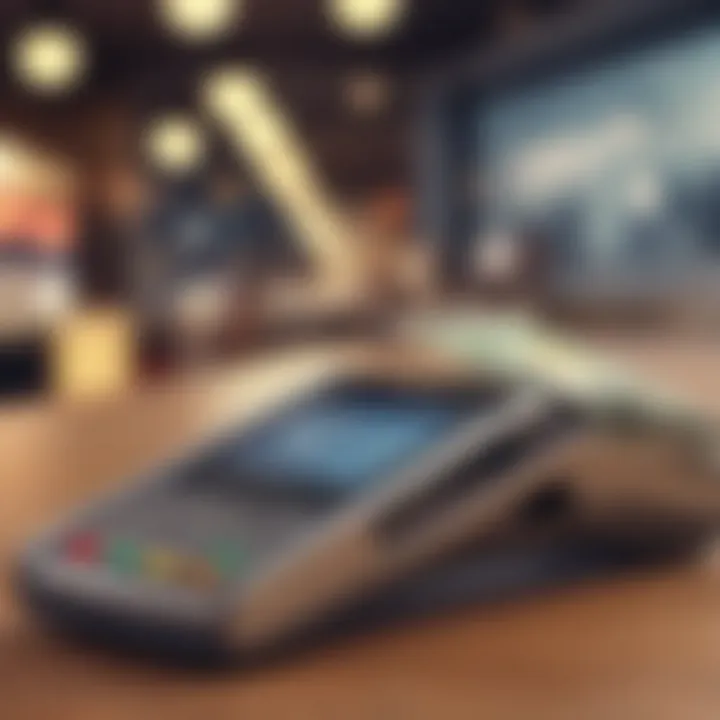 Infographic illustrating the impact of mobile payments on businesses