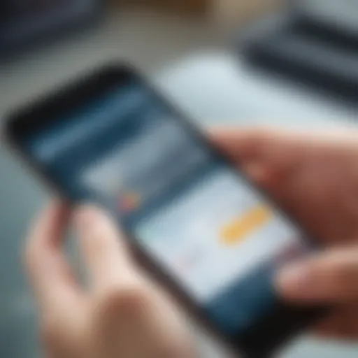 Diverse mobile payment methods displayed on a smartphone screen