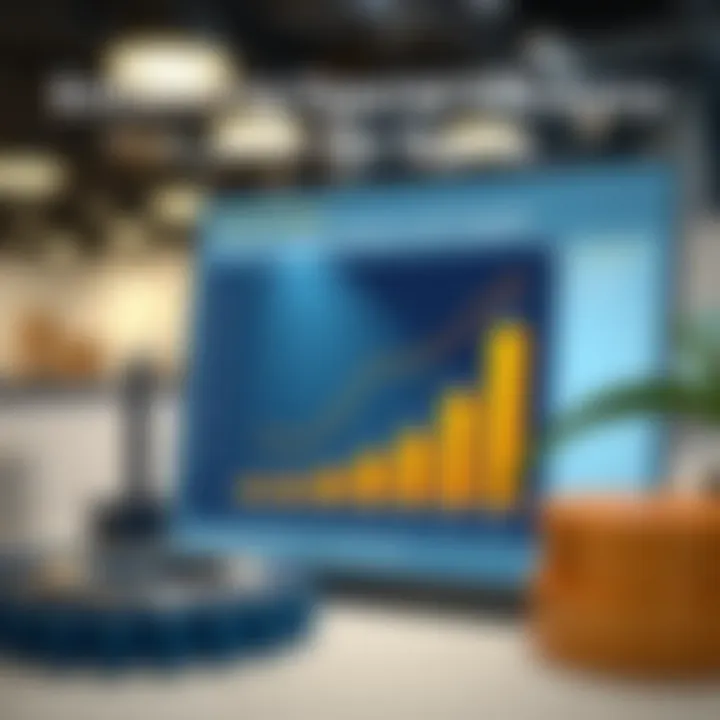 Chart showing operational efficiency improvements