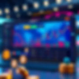 An overview of Huobi Pro's main interface showcasing trading pairs