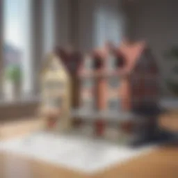 Conceptual illustration of enterprise rent to buy model