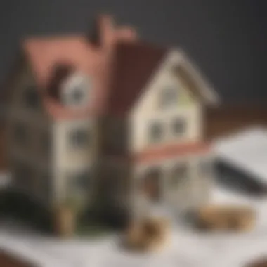 Understanding Home Equity Loans An illustration depicting the concept of home equity loans