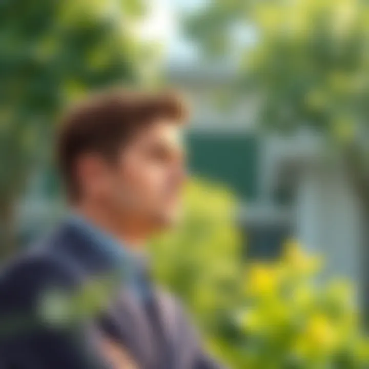 A thoughtful individual contemplating legal authority