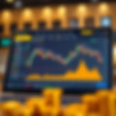 Screenshot of a user-friendly gold trading platform interface