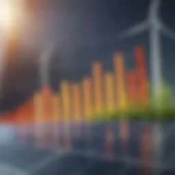 Symbolic representation of renewable energy stock market growth