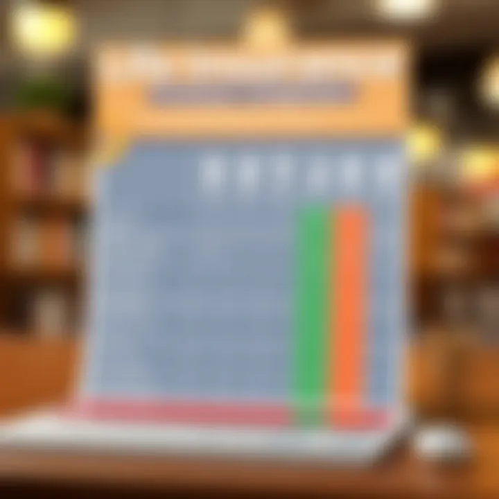 Comparison chart of life insurance premiums