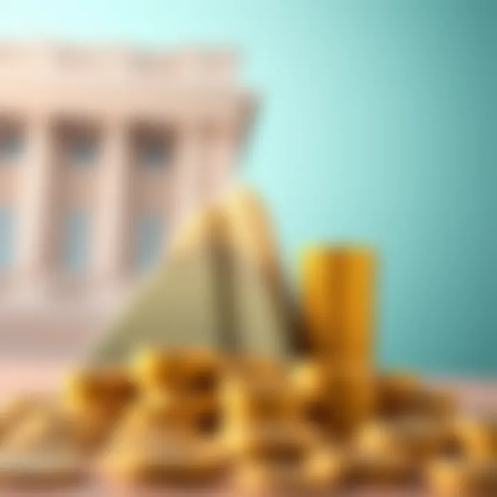 Visual representation of compound interest