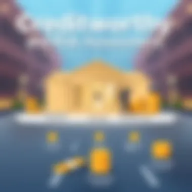 Infographic on creditworthiness and risk assessment