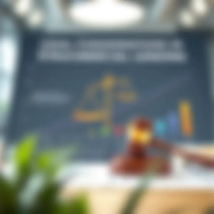 Chart showing legal considerations in commercial lending