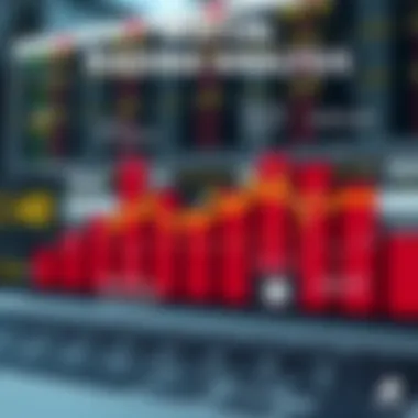 Diagram illustrating automated Fibonacci tools in action