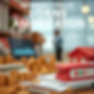 Infographic on types of loans and amortization