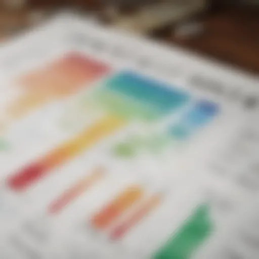 Visual representation of bank ratings analysis