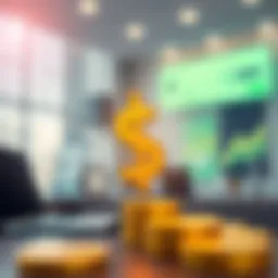 Visual representation of income affecting credit lines