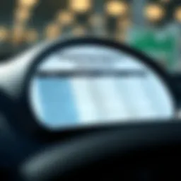 Calculator displaying financing options for a vehicle