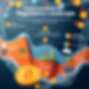 Infographic detailing the regulatory landscape for stablecoins