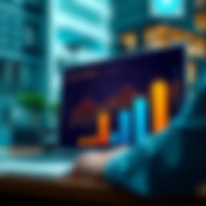 Market comparison data visualization